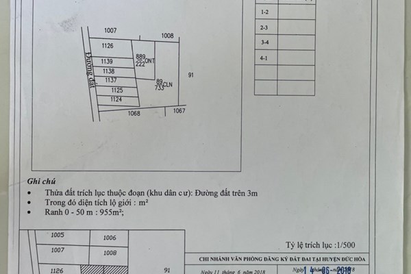 Trích lục bản đồ địa chính hết bao nhiêu tiền?